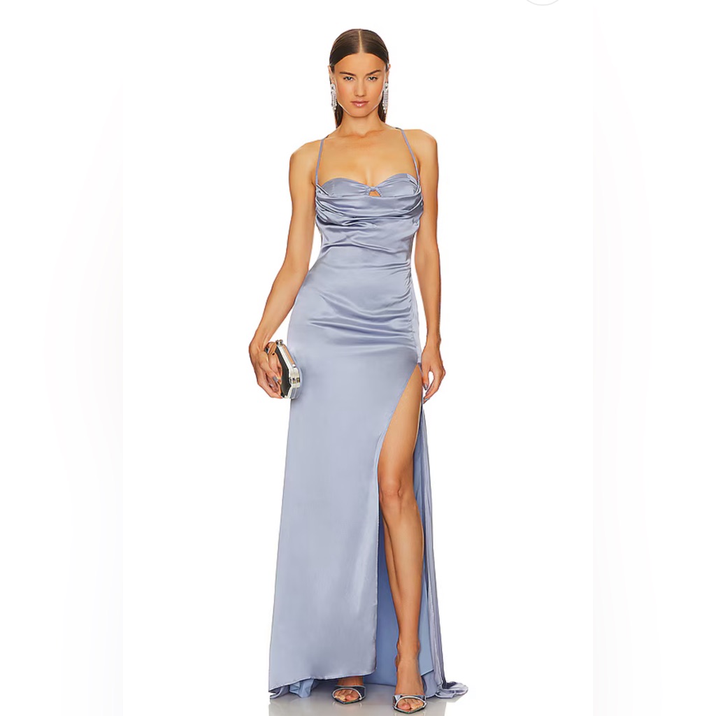 Michael Costello Revolve Ailana Gown Nwt $288 Msrp Sz Sm